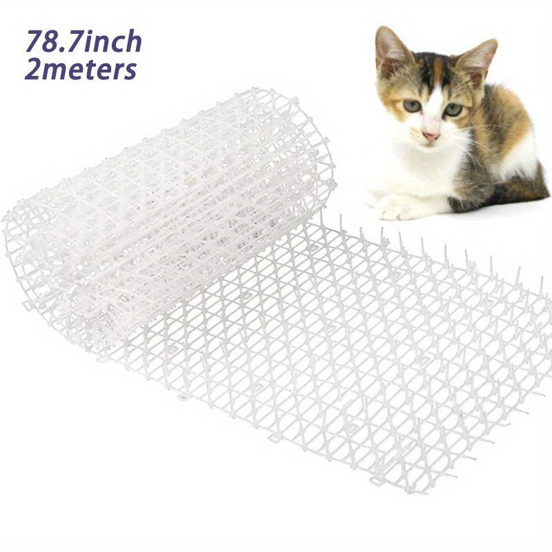 Cat Deterrent Mat Plastic Spikes 3.99m Indoor Outdoor Garden Yard Couch