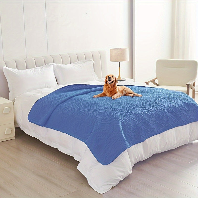 Waterproof Dog Mat for Medium Breeds Travel Picnic Play Durable TPU Material