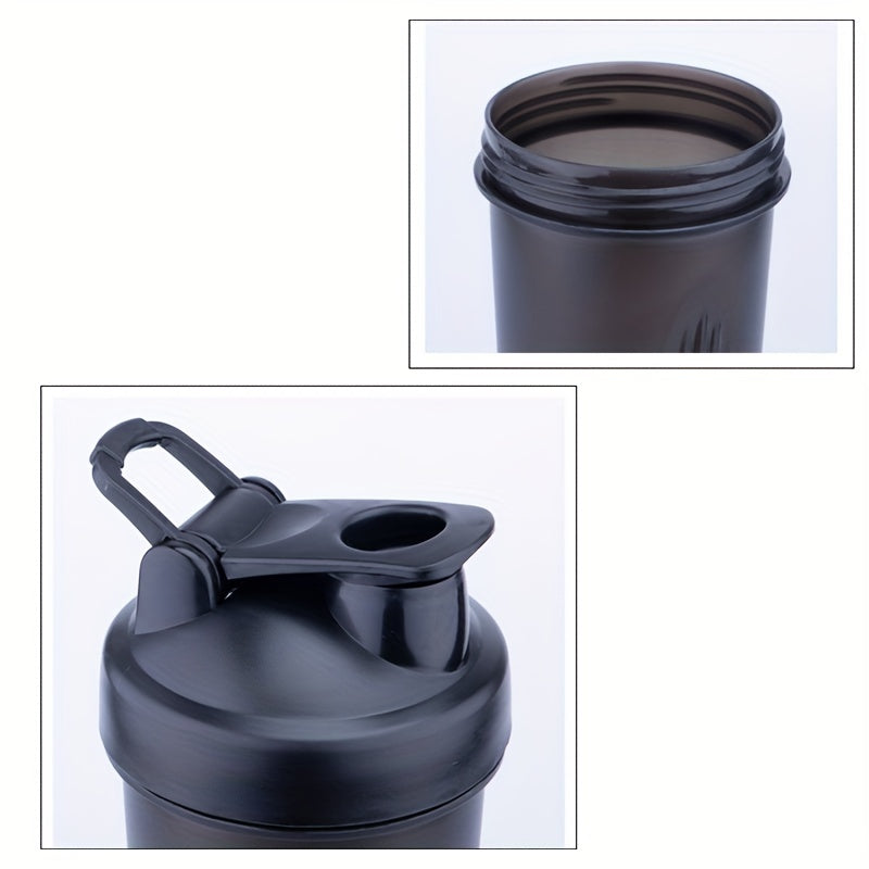 600ml Plastic Protein Shaker Cup for Gym Fitness and Sports