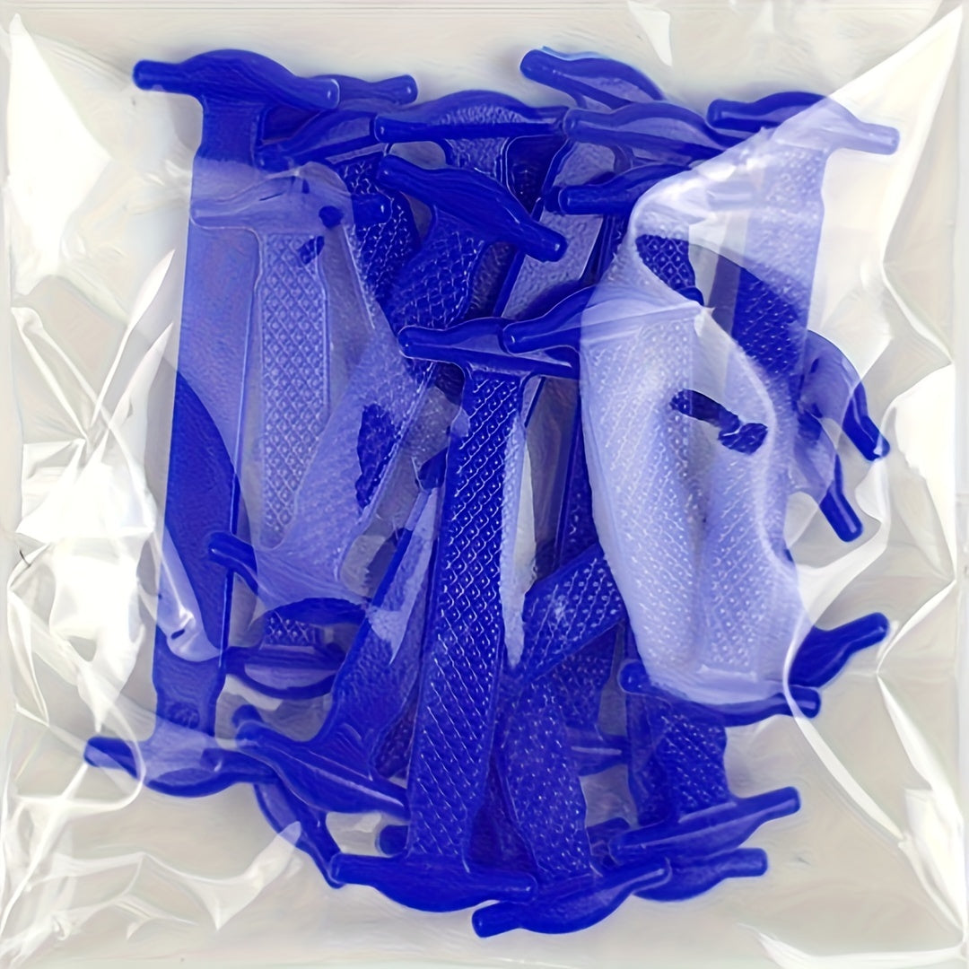 16-Pack Elastic No-Tie Lazy Shoe Laces for Sneakers, Slip-On Sports Shoes