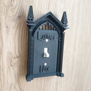 3D Printed Light Switch Cover Halloween Decor Black Wall Art No Batteries Needed
