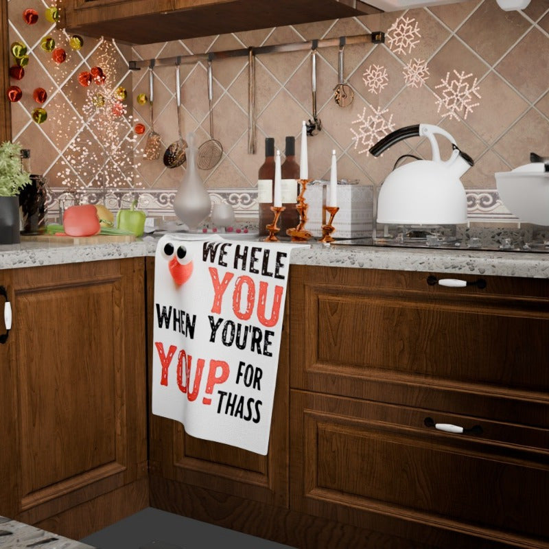 Christmas Kitchen Decor Winter Season Merry Christmas Banner 18x66 cm