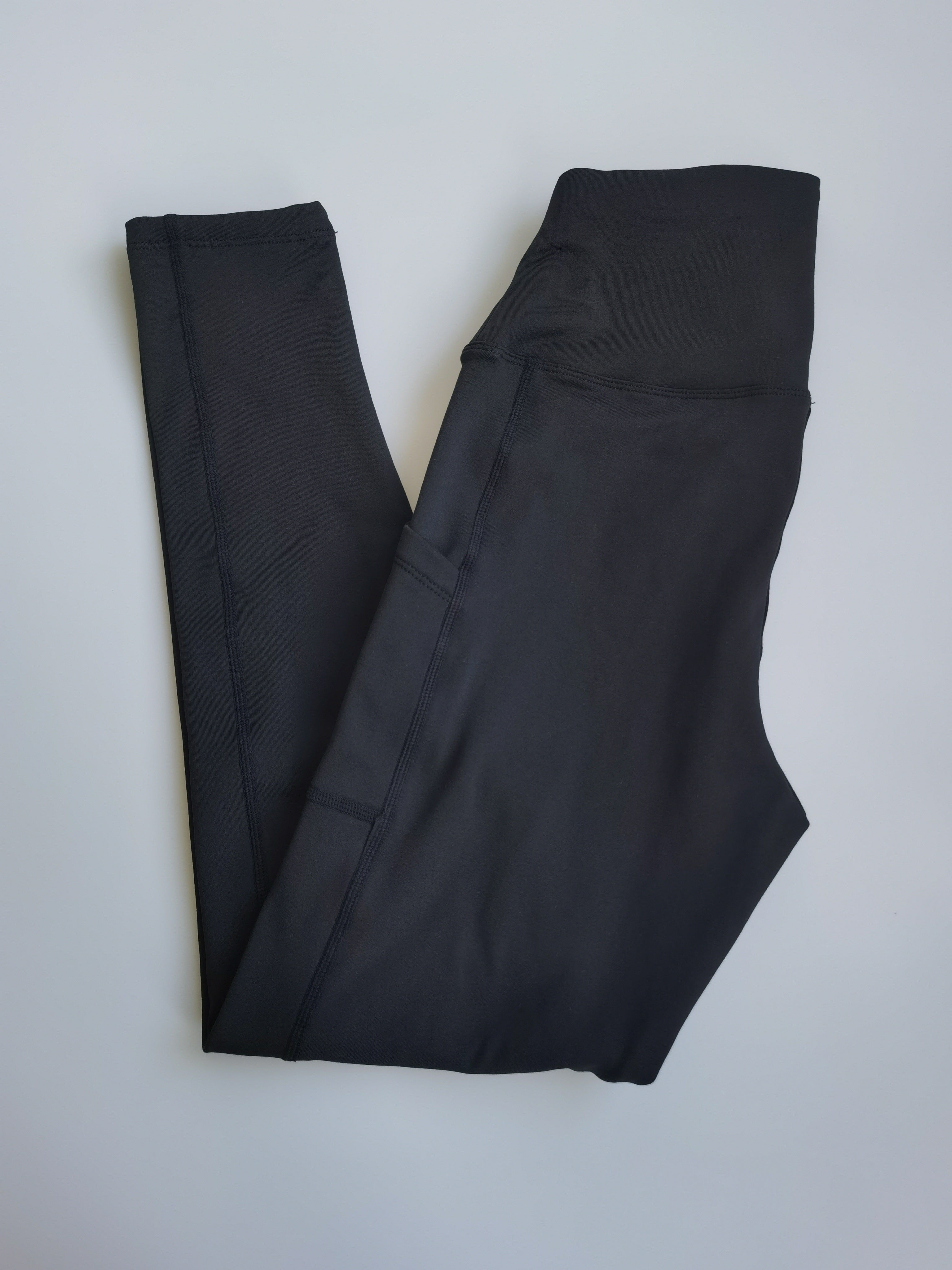 Women's Tummy Control Shaping Pants with Plush Lining and High Elasticity