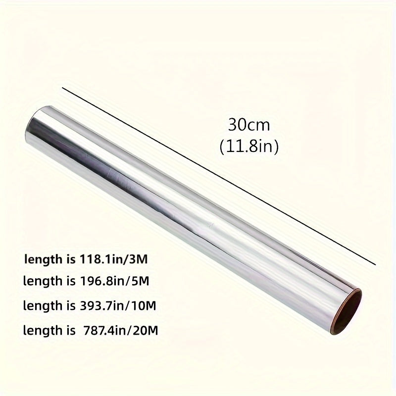 Aluminum Foil Roll for Baking Grilling and Cooking Non-Stick Food-Grade Kitchen Tin Foil