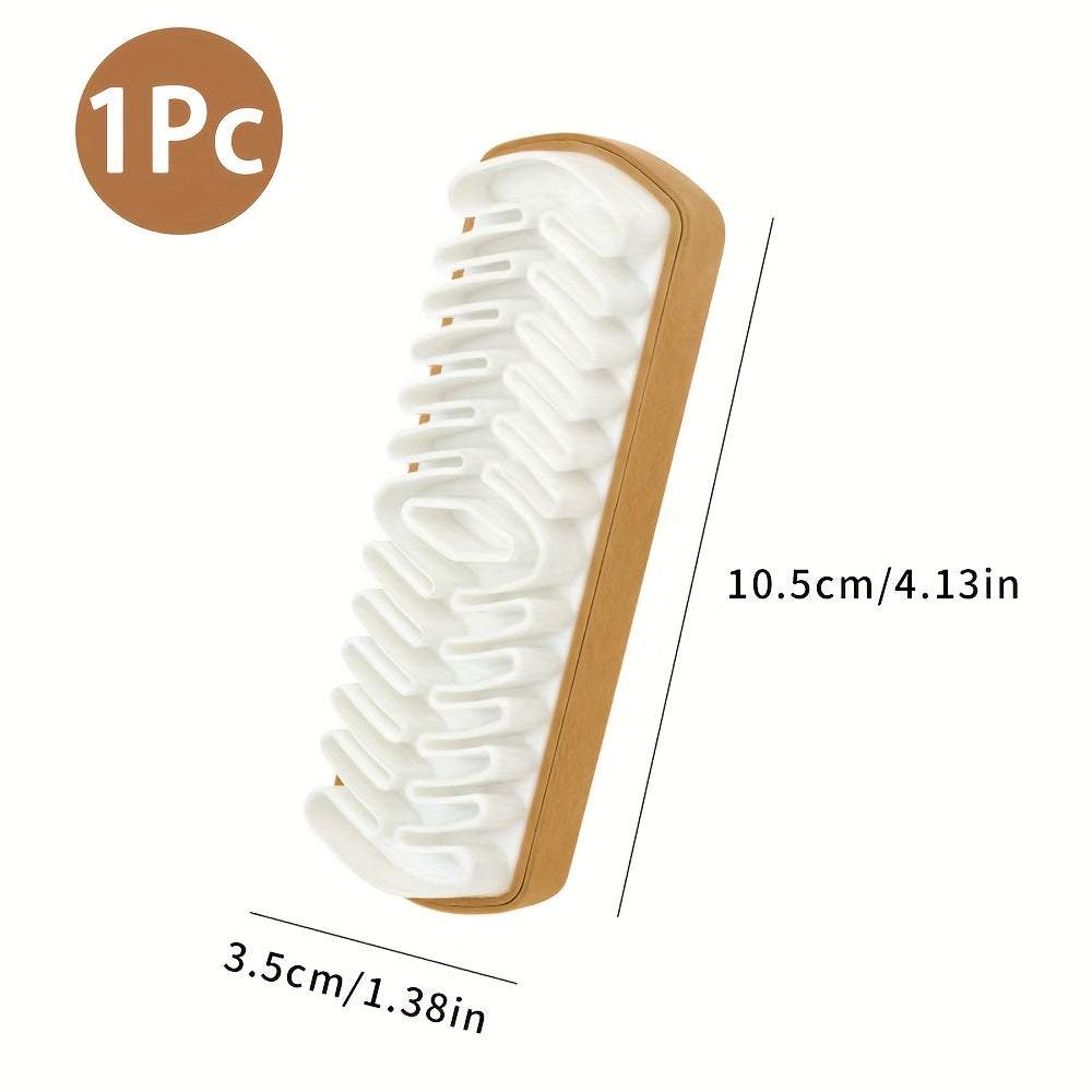 Unisex Suede and Horsehair Shoe Cleaning Brush 1/3pcs Soft Faux Leather Cleaner