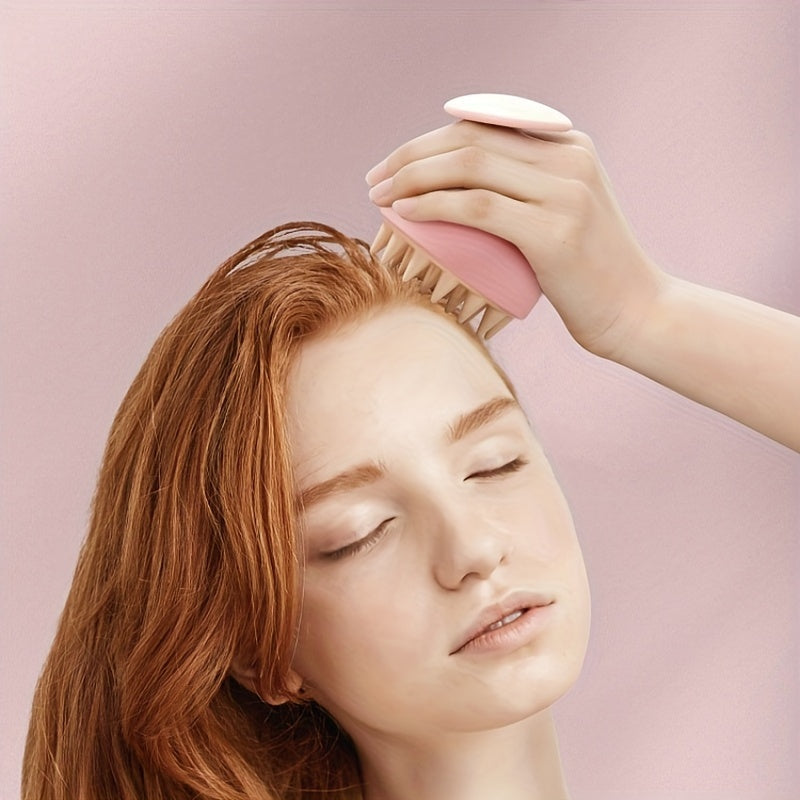 Ergonomic Scalp Massager and Shampoo Brush Detachable Easy-Clean Design