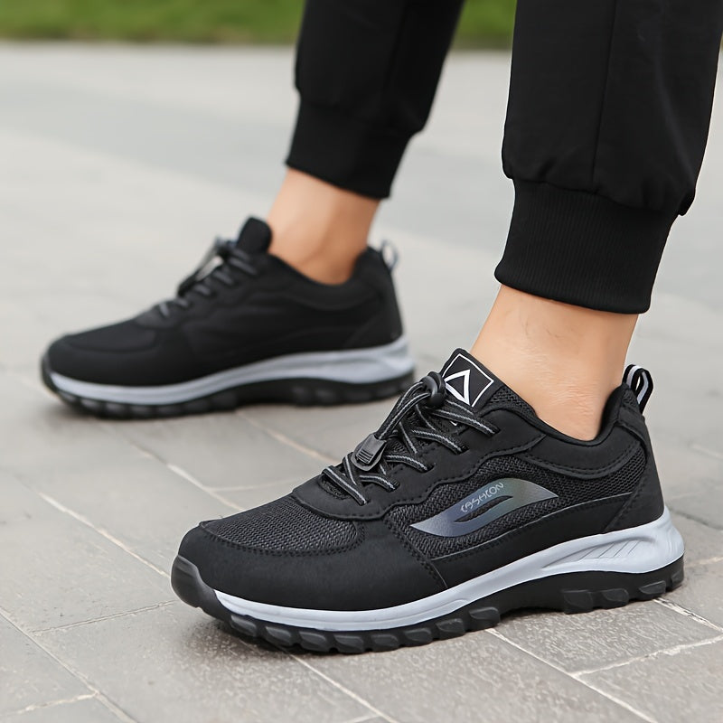 Men's All-Season Breathable Fabric Hiking Shoes for Outdoor Activities