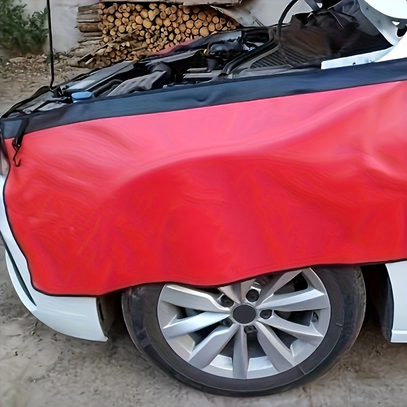 Universal avtomobil fender himoyasi bo'yoq himoyasi mato, qulf, yaproq plitasi bilan