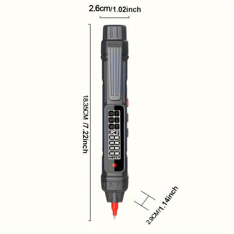 Digital Multimeter Pen with Analog-Digital Display Non-Contact Voltage Resistance Diode Testing