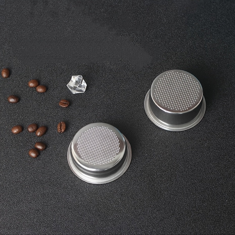 Stainless Steel 51mm Coffee Filter Basket for Espresso Machines Reusable