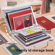 Document Organizer Storage Bag for A4 B5 Loose Leaf Papers Bills and Documents