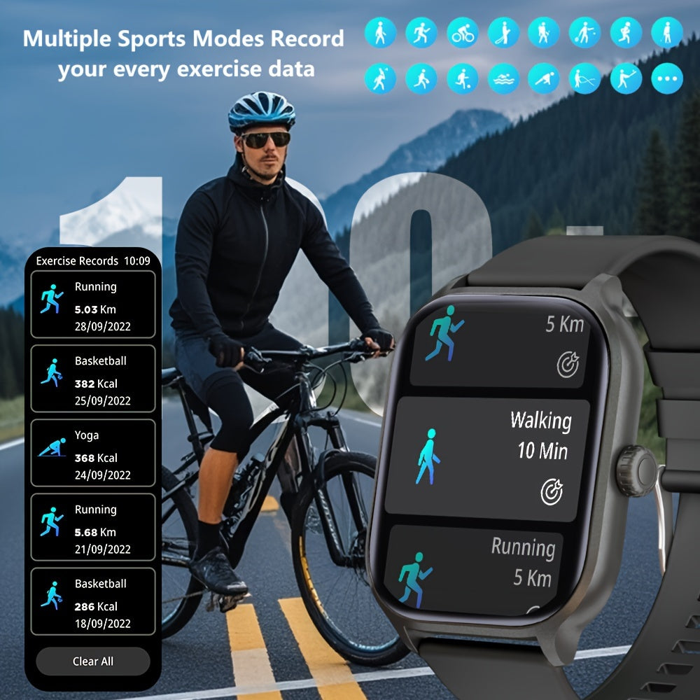 Smartwatch for Adults 5.11cm HD Full Touch TFT Display 5.3 Wireless 230mAh Battery