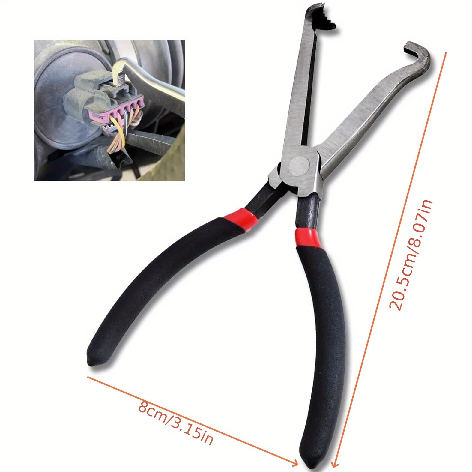 Automotive Electrical Connector Separator Pliers Multi-Function Wire Cutter