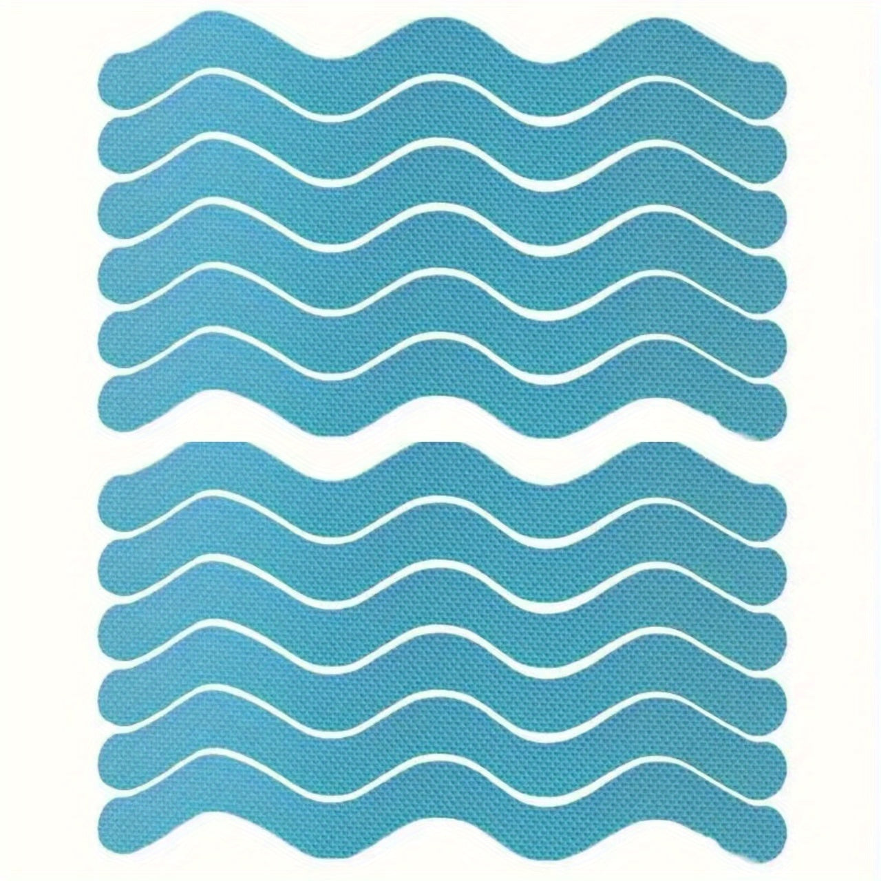 6/12pcs Anti-slip Bathroom Tub Safety Stickers S Shape Shower Slip Strips