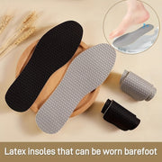 Unisex Ultra-Thin Latex Insoles Comfort Soft Shock Absorbent
