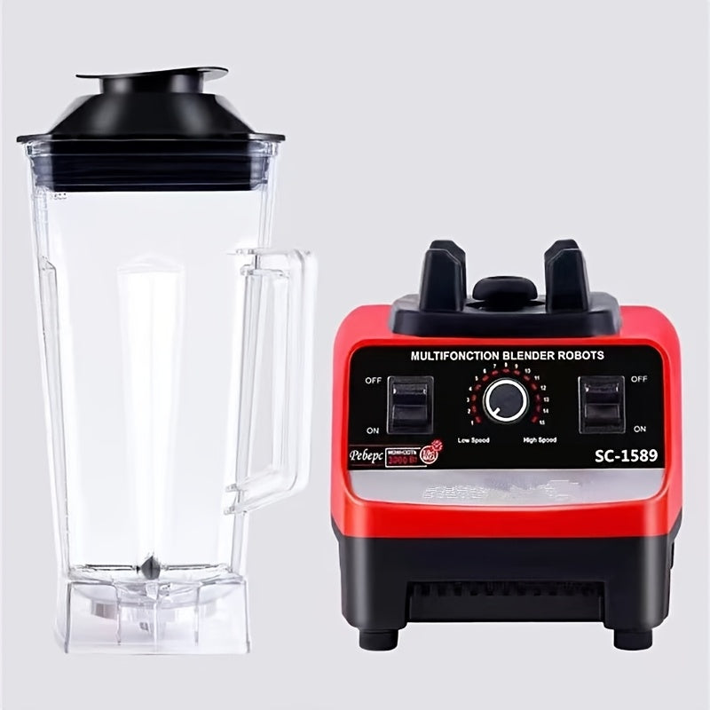 Multi-Speed 220V Kitchen Blender with Juice Container for Smoothies and Shakes