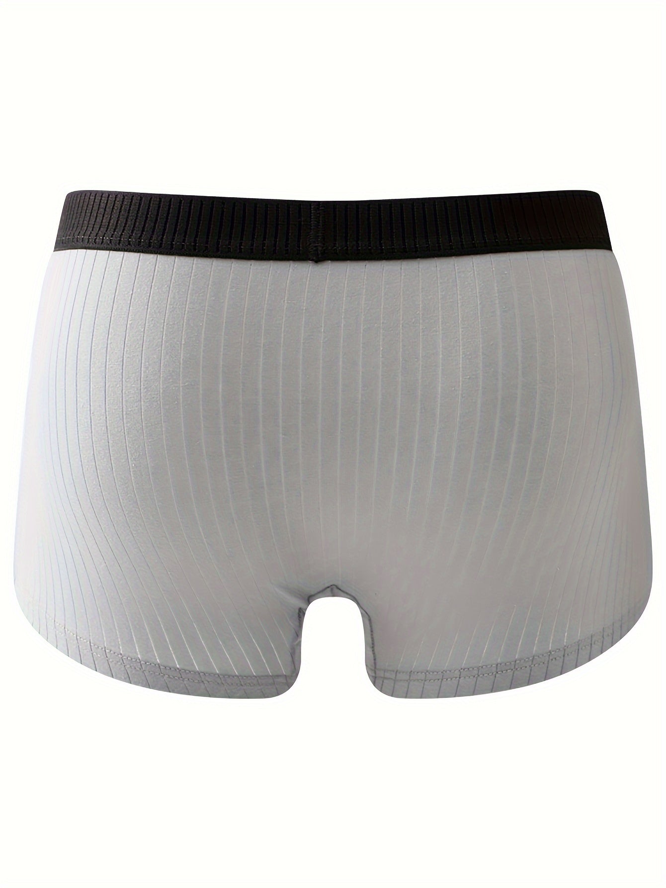 4-qismli erkaklar uchun boxer brief: paxta aralashmasi, cho'ziluvchan, turli ranglar