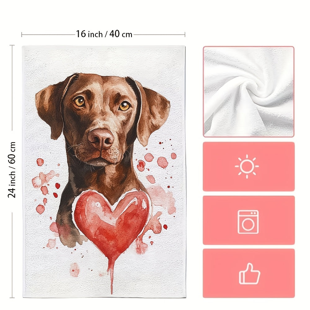 2 ta Ultra-Soft it art oshxona sochiqlari 40x60cm yuvuvchan bayram bezaklari