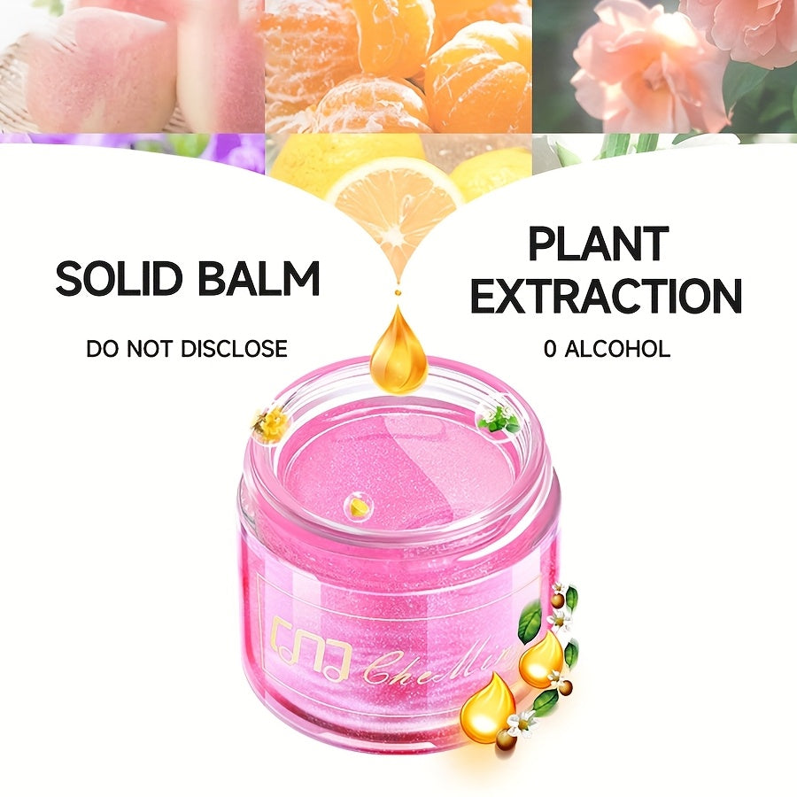 Men Car Interior Solid Balm Jasmine Fragrance Air Freshener Long Lasting