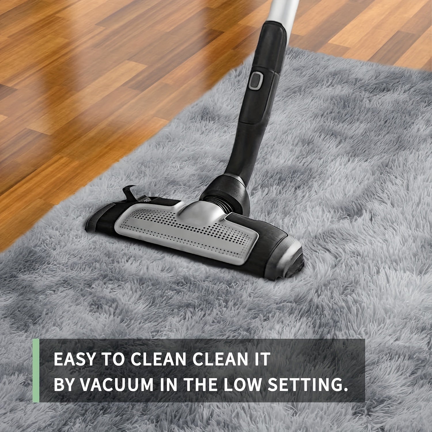 Yumshoq mashina bilan yuviladigan polyester soha gilami, sirpanishga qarshi, quvnoq gilam, yotoqxona va mehmonxona uchun