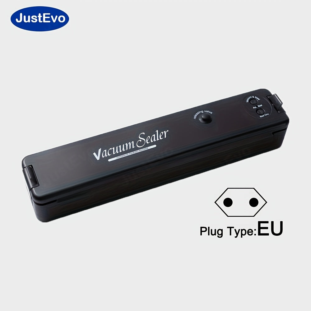 Компактная машина для вакуумной упаковки продуктов - Упаковывает сухие и влажные продукты - Включает стартовый набор