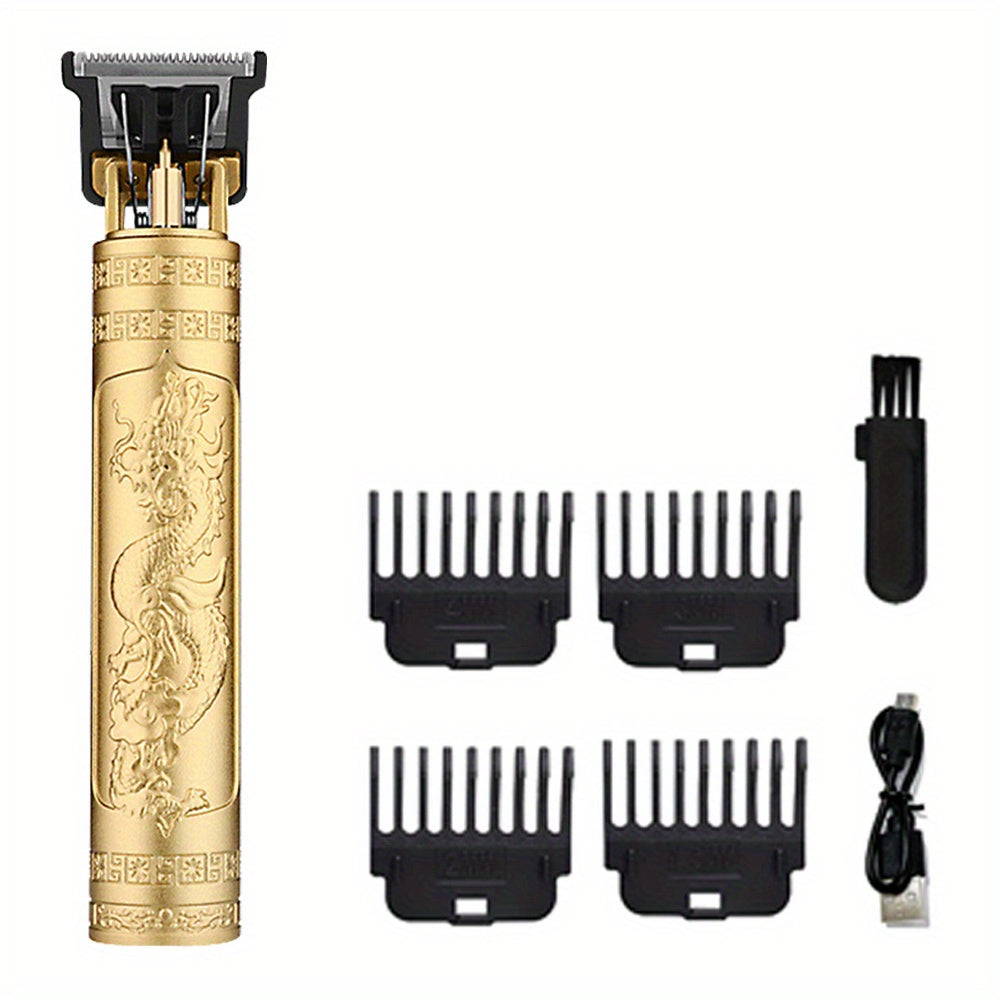 Men's Electric Shaver Wet Dry USB Rechargeable LCD Display Portable Attachments