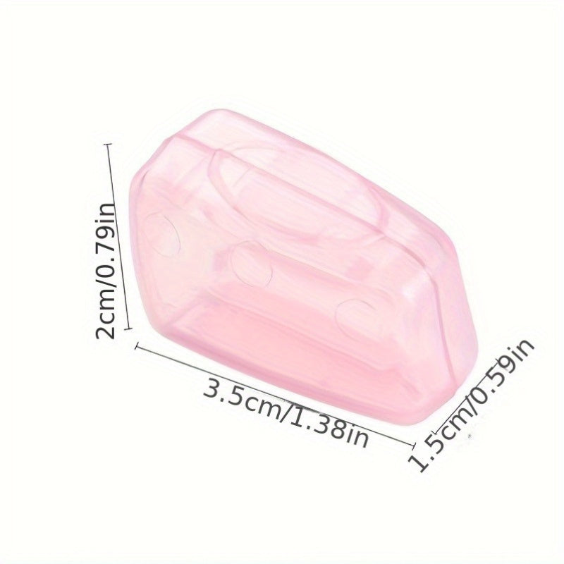 Travel Toothbrush Head Covers Reusable Toothbrush Caps, Sanitary, Alcohol-Free Set