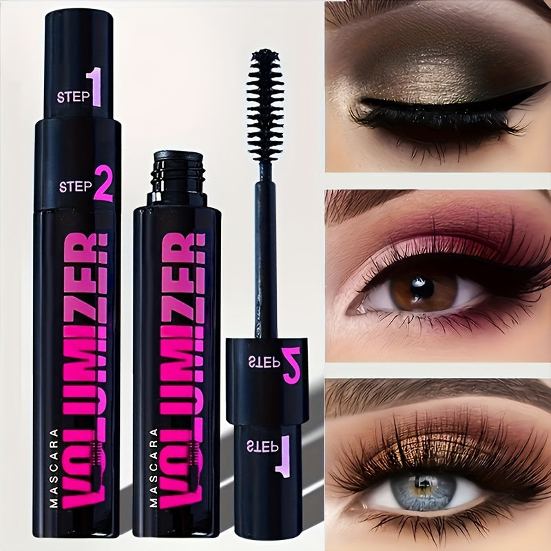 Women's Waterproof Double-Headed Mascara Long-Lasting with 3D Dense Lashes