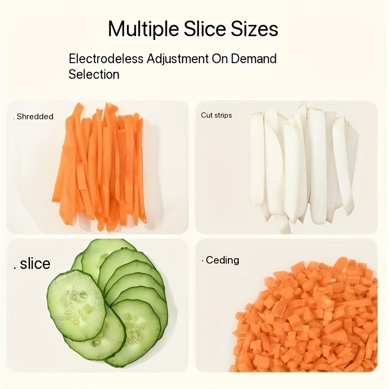 Manual Vegetable Cutter with Alloy Steel Blade Plastic Body for Slicing and Dicing