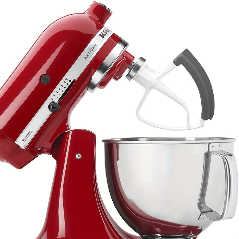 Flexible Blender Attachment for Stand Mixers with Silicone Spatula and Scraper