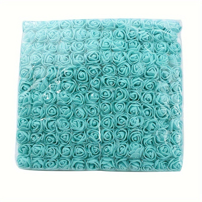 Mini Foam Roses 2cm for DIY Wedding Bouquets Scrapbooking Home Decor