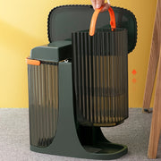 Ko'p funksiyali Choy Qoldiqlari Savati Filtr bilan - Shaffof, Yotoqxona va Mehmonxonada Uy Tozalash uchun Mukammal