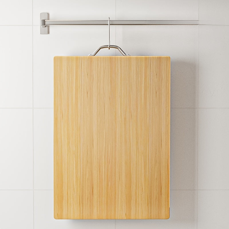 Large Bamboo Double-Sided Chopping Board 30cm x 20cm for Cooking and Serving