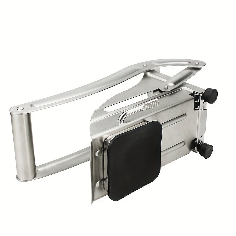 French Fry and Vegetable Cutter Set 3 Pieces Stainless Steel Manual Slicer for Potatoes Carrots Cucumbers