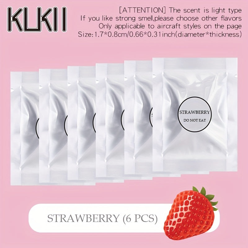 Car Air Freshener Scented Tablets Pack of 6 or 15 for Cars and SUVs