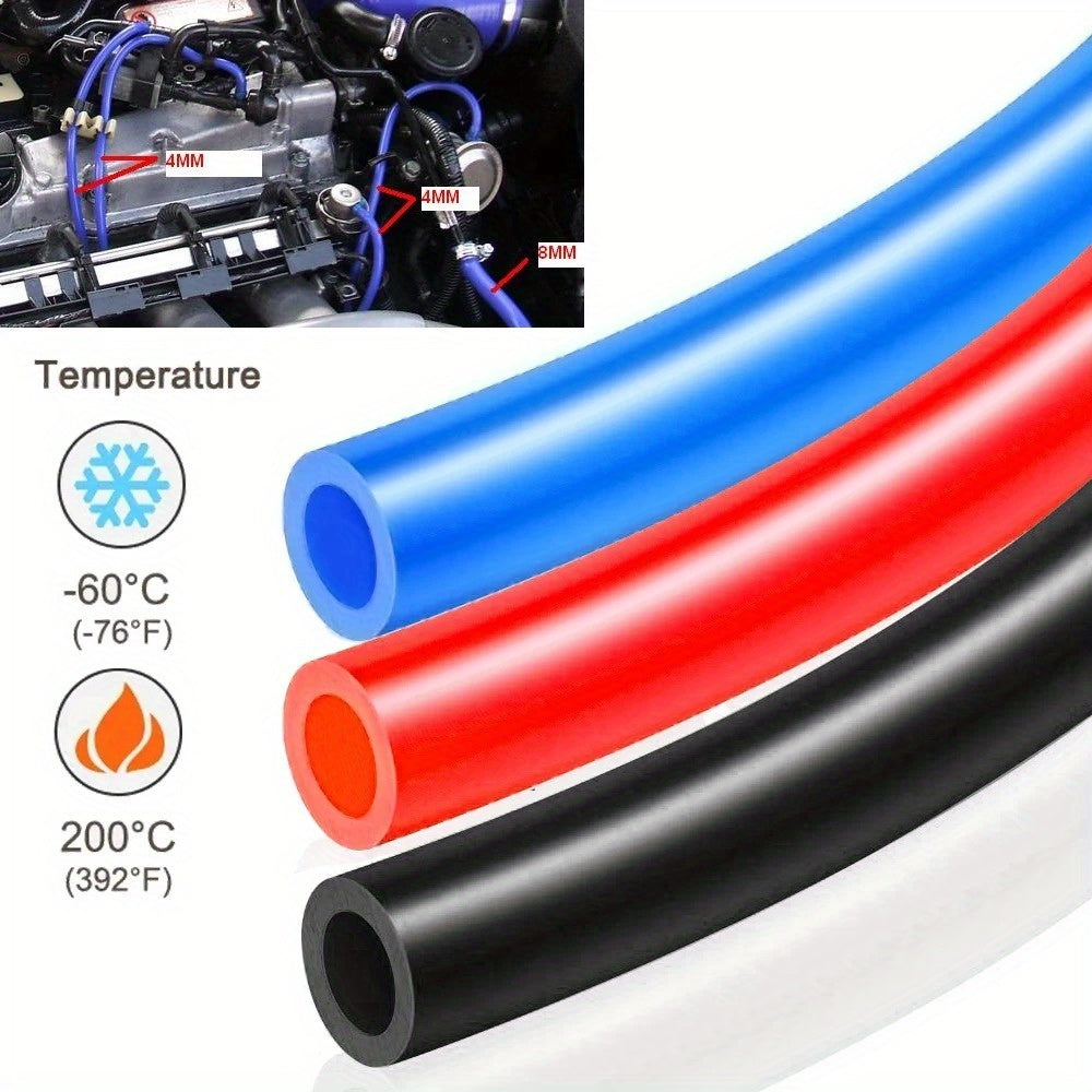 Universal Silicone Vacuum Hose 3/5/4/6/8/10/12/14mm Blue 1m