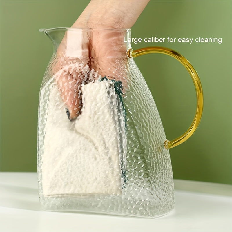 Jarra de agua de vidrio para refrigerador de 1500ml para uso doméstico y hotelero