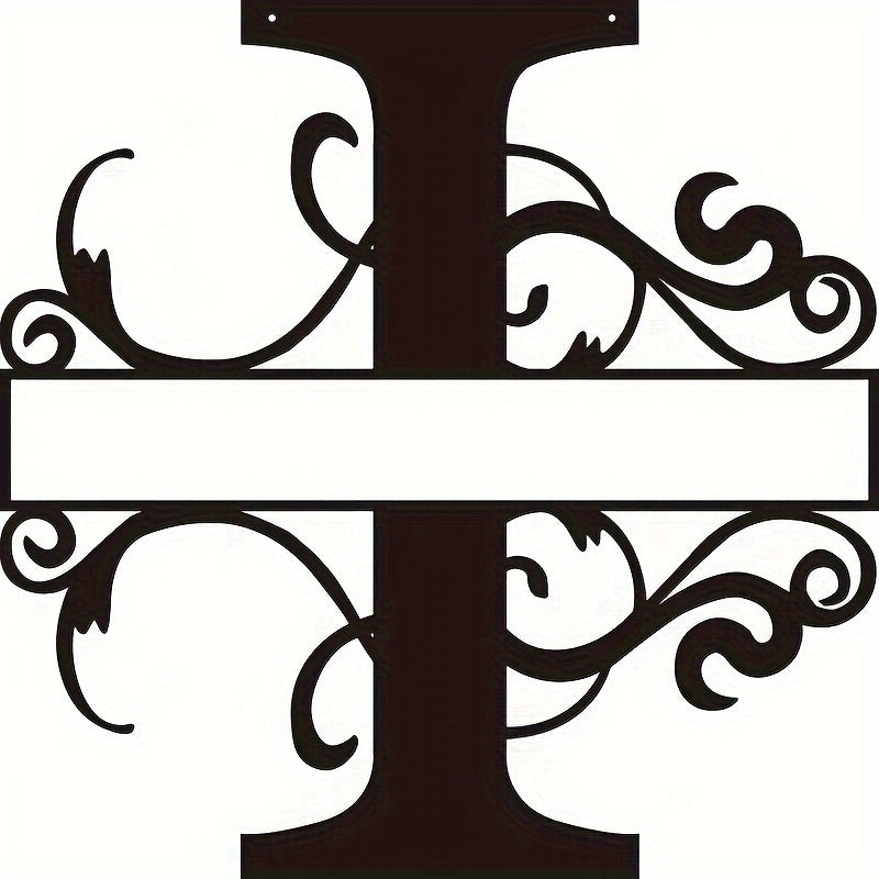 Personalized Metal Family Name Sign Wall Art for Front Entrance or Housewarming Gift