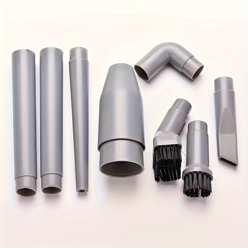 Universal Vacuum Cleaner Attachment Kit 9 Pieces for Home and Car Cleaning