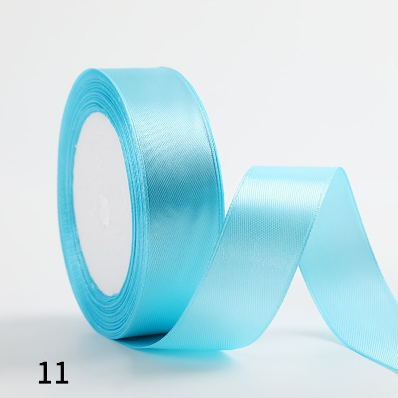 Satin Ribbon 2.5cm Wide 25 Yards Long for Gift Wrapping Wedding Decoration