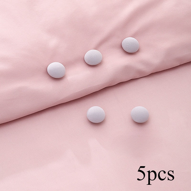 Mixed Color Mushroom Quilt Clips with Safety Sheet Holders and One-Touch Unlocking