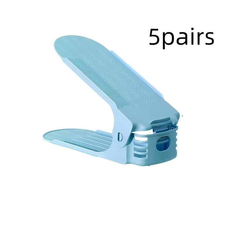 Комплект бытовой мебели для общежития, включающий 4 двухслойные полки для обуви, регулируемые и легко разбираемые и моющиеся коробки для обуви, шкаф для обуви и полку для хранения обуви на 12 и 16 предметов.