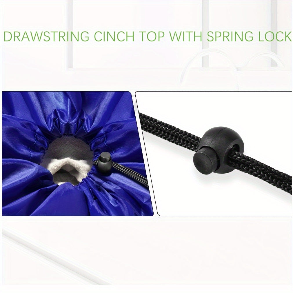 Grandes bolsas de lavandería lavables con cordón, 59.94x89.92cm, organización de viaje y en el hogar