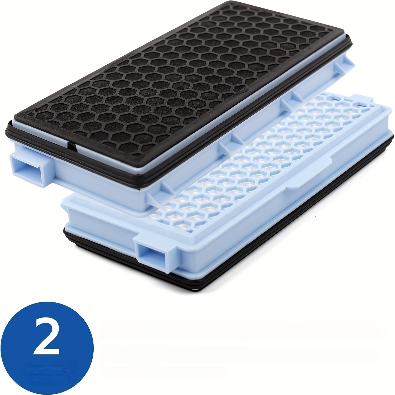 2 Pack HEPA Filters Compatible with Miele Vacuum Cleaners SF-HA 50 Replacement Filter