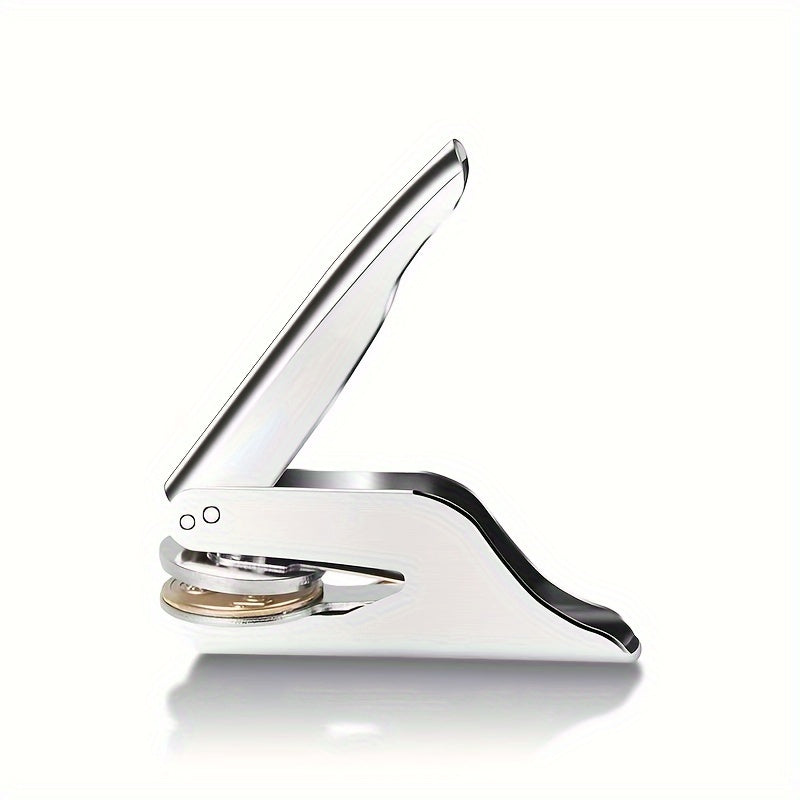 Heavy Duty Steel Embossing Stamp for Logos and Book Embossing