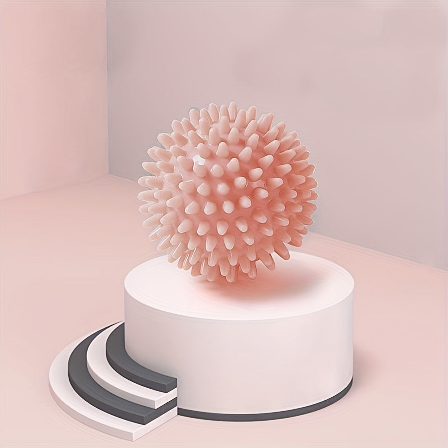 Tuyg'u to'kishi uchun mo'ljallangan, toshbaqa shaklidagi PVC massaj to'pi, bo'sh joylarni chuqur bo'shatuvchi, bo'yin, yelka va orqa og'riqlarini engillashtirish uchun ideal. Portativ va uyda yoki sport zalida foydalanish uchun mos.