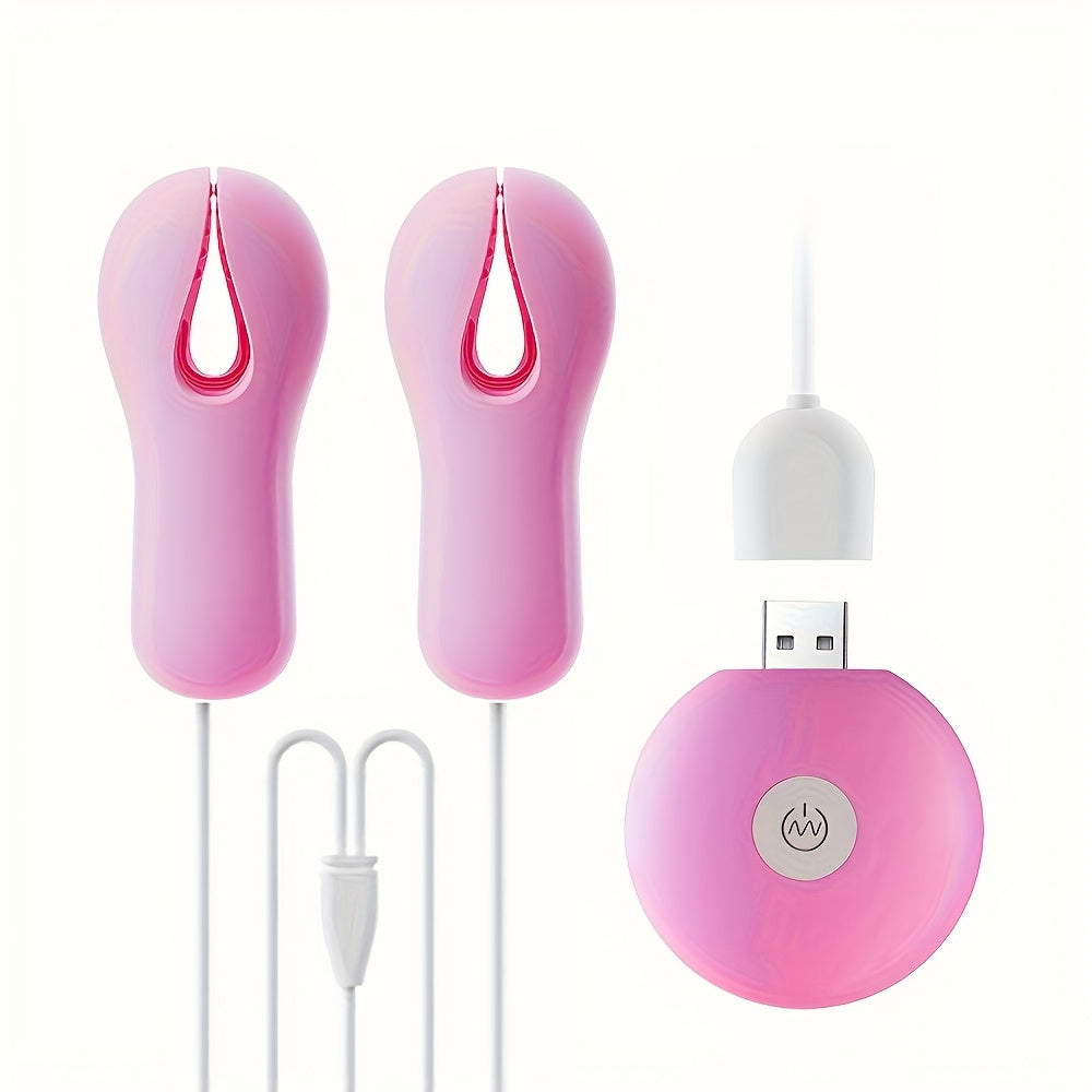 Vibratsiyali nipel klamp klitoris klamp SM bog‘lovchi ayollar uchun jinsiy o‘yinchoq, masofadan boshqariladigan