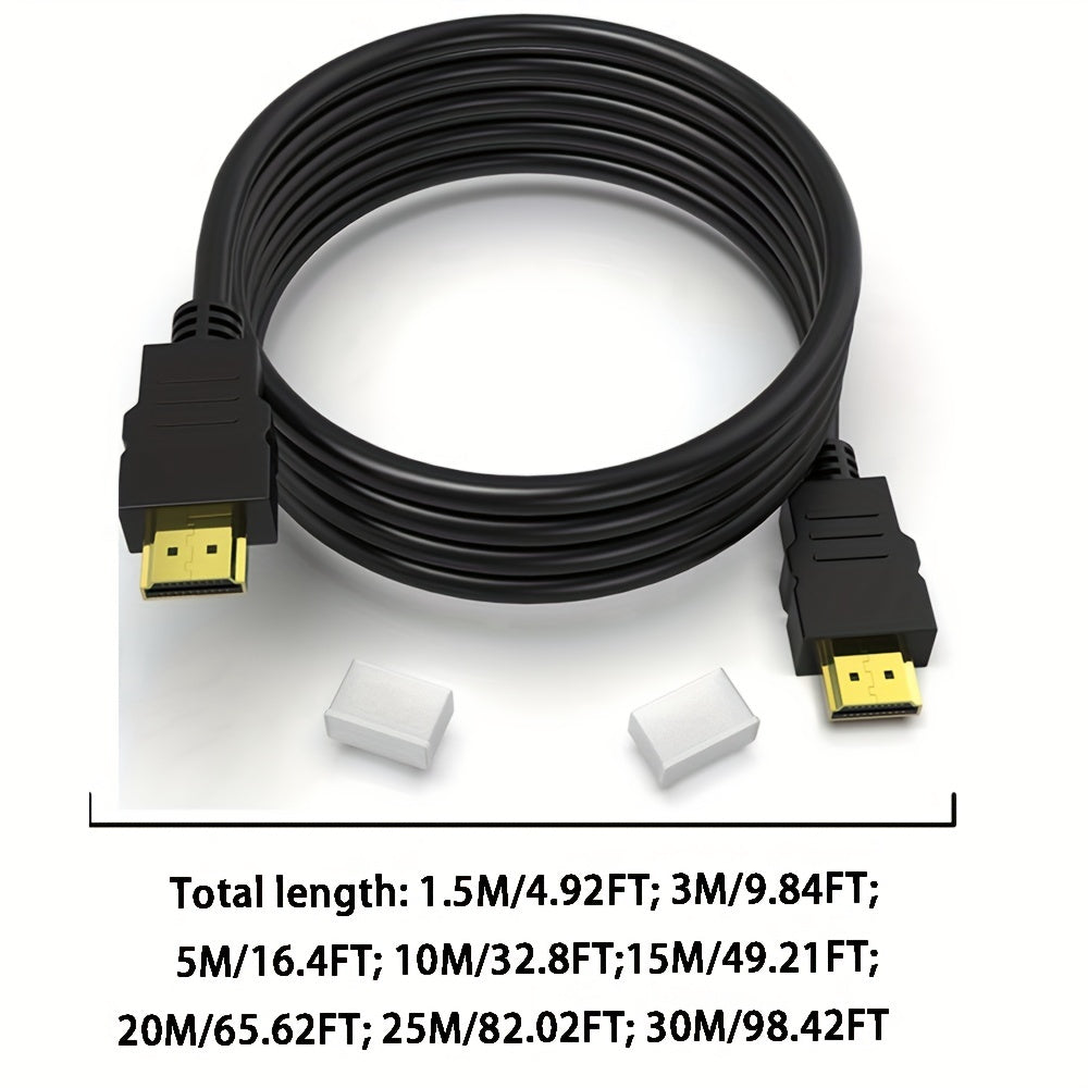 Высокоскоростной 3D HDMI-кабель для ТВ, PS4, Blu-ray, 6 футов, черный