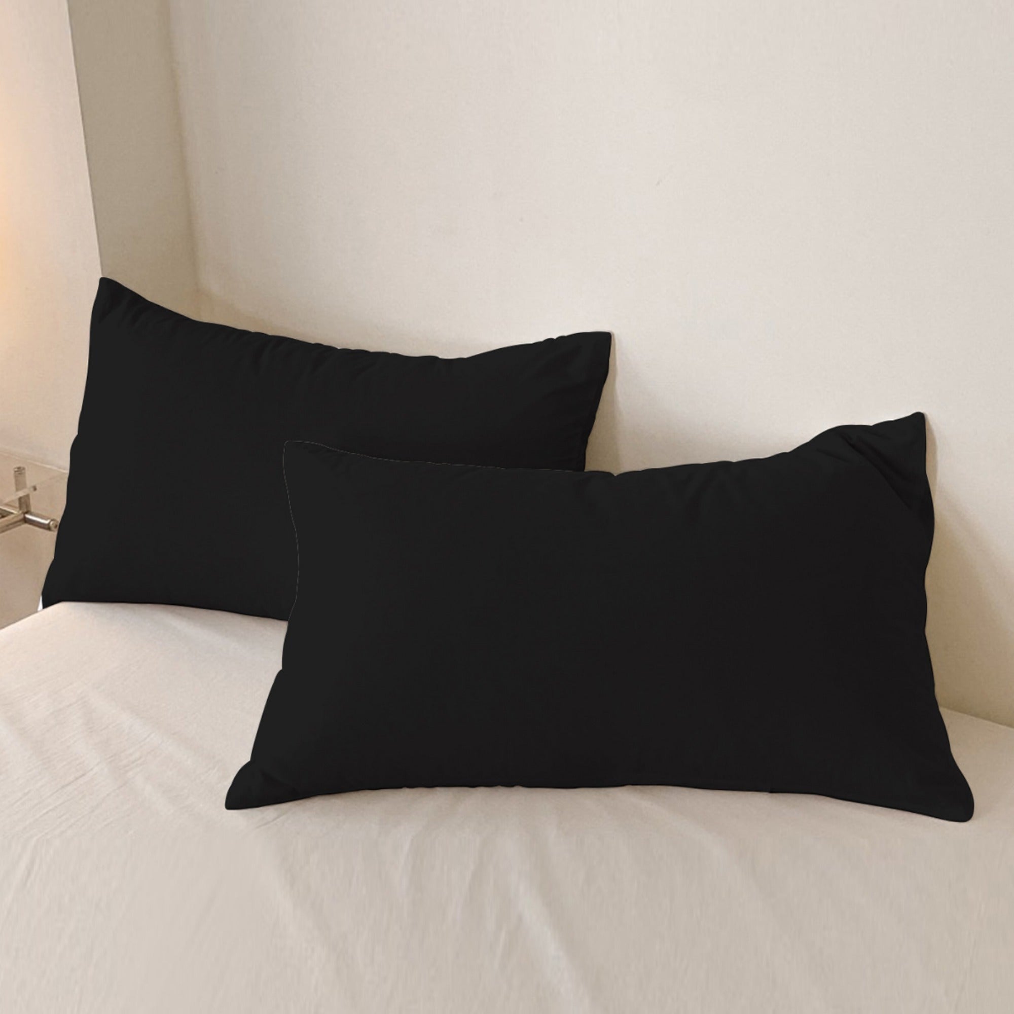 Soft Breathable Polyester Pillowcases Set of 2 Digital Print Sanded Craft