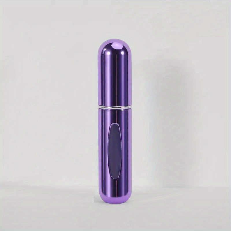 Refillable Aluminum Perfume Atomizer Spray Bottle for Travel and Car Use
